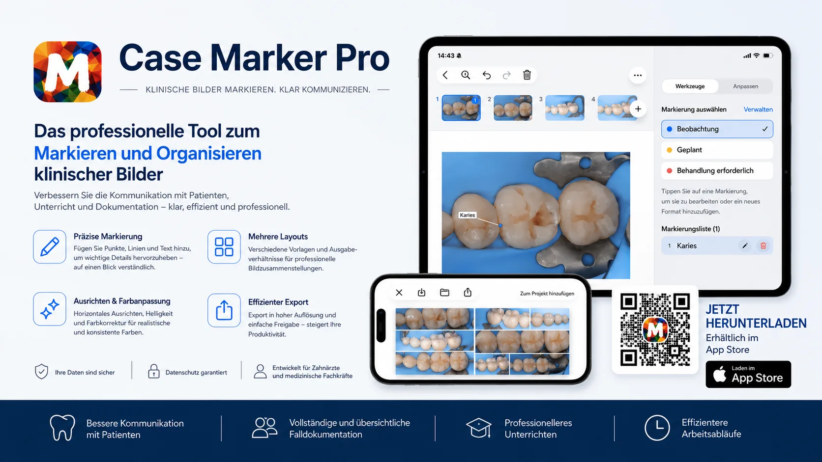 Case Marker Pro — Werkzeug zur klinischen Bildmarkierung