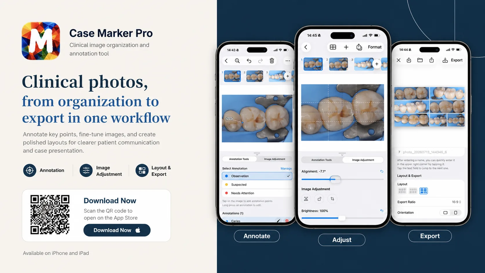 Case Marker Pro — clinical image markup tool