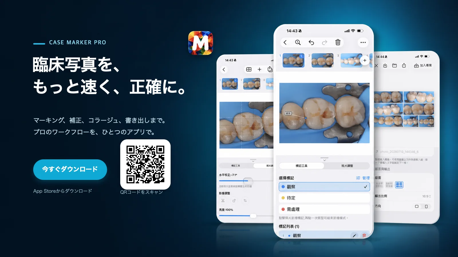 Case Marker Pro — 臨床画像の整理・マーキングツール
